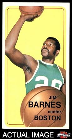 Amazon Com 1970 Topps 121 Jim Barnes Boston Celtics Basketball