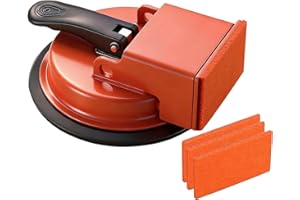 Heavy Duty Floor Gap Repair Tool, Laminate Flooring Tools with Enhanced Suction Cup and Equipped with 3 Replaceable Pads