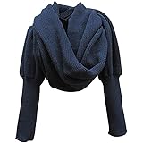 Glücksvogel Schal Mit Ärmeln - Wickelschal Für Damen Winter