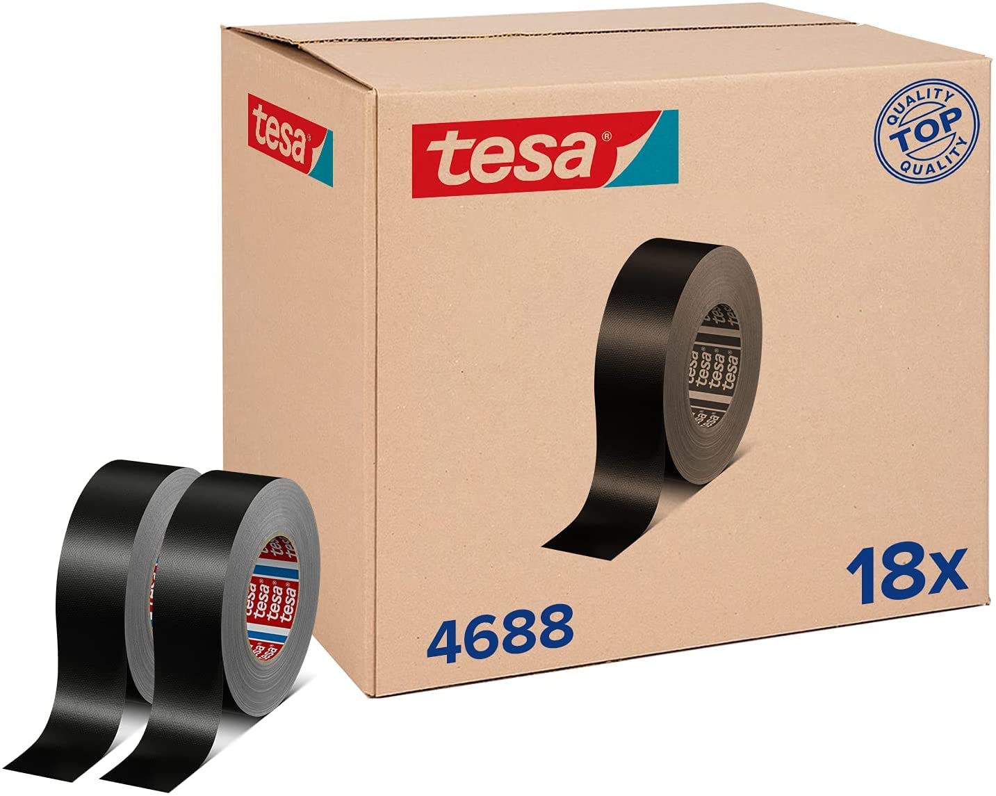 Tesa 4688 PE Extruded Standard Fabric Tape 04688 00006, 04688-00000-00