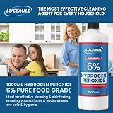 Lucemill Hydrogen Peroxide 6% Food Grade 1 Litre Liquid Unstabilised view 5