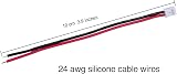 GTIWUNG 20 Sets JST 2.0 PH 2-Pin Male Female Connectors with 100mm Cable view 2