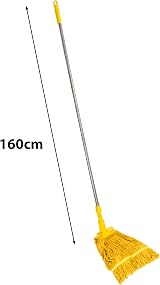 Curvaso 20L Industrial Mop Bucket Set Yellow Heavy Duty Commercial Floor view 7