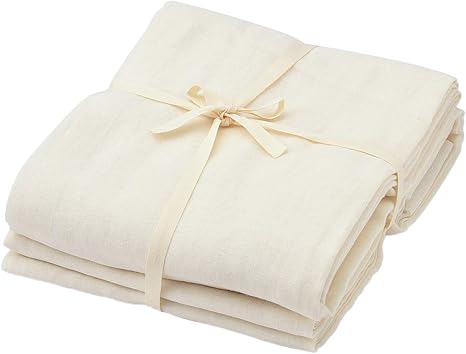 Amazon Co Jp 無印良品 綿ポリエステルボイルノンプリーツカーテン 2枚組 生成 幅100 丈176cm用 ホーム キッチン