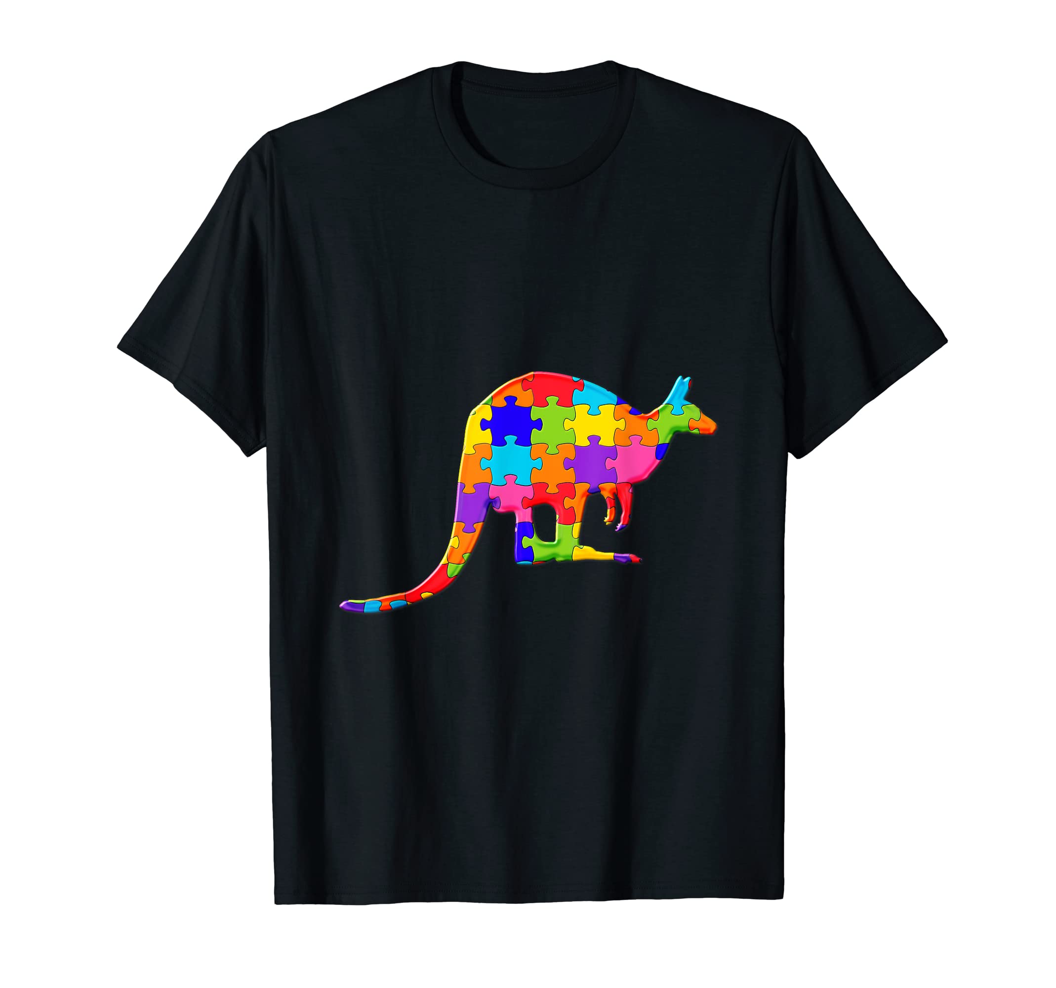 Kangaroo puzzle autism puzzle T-Shirt