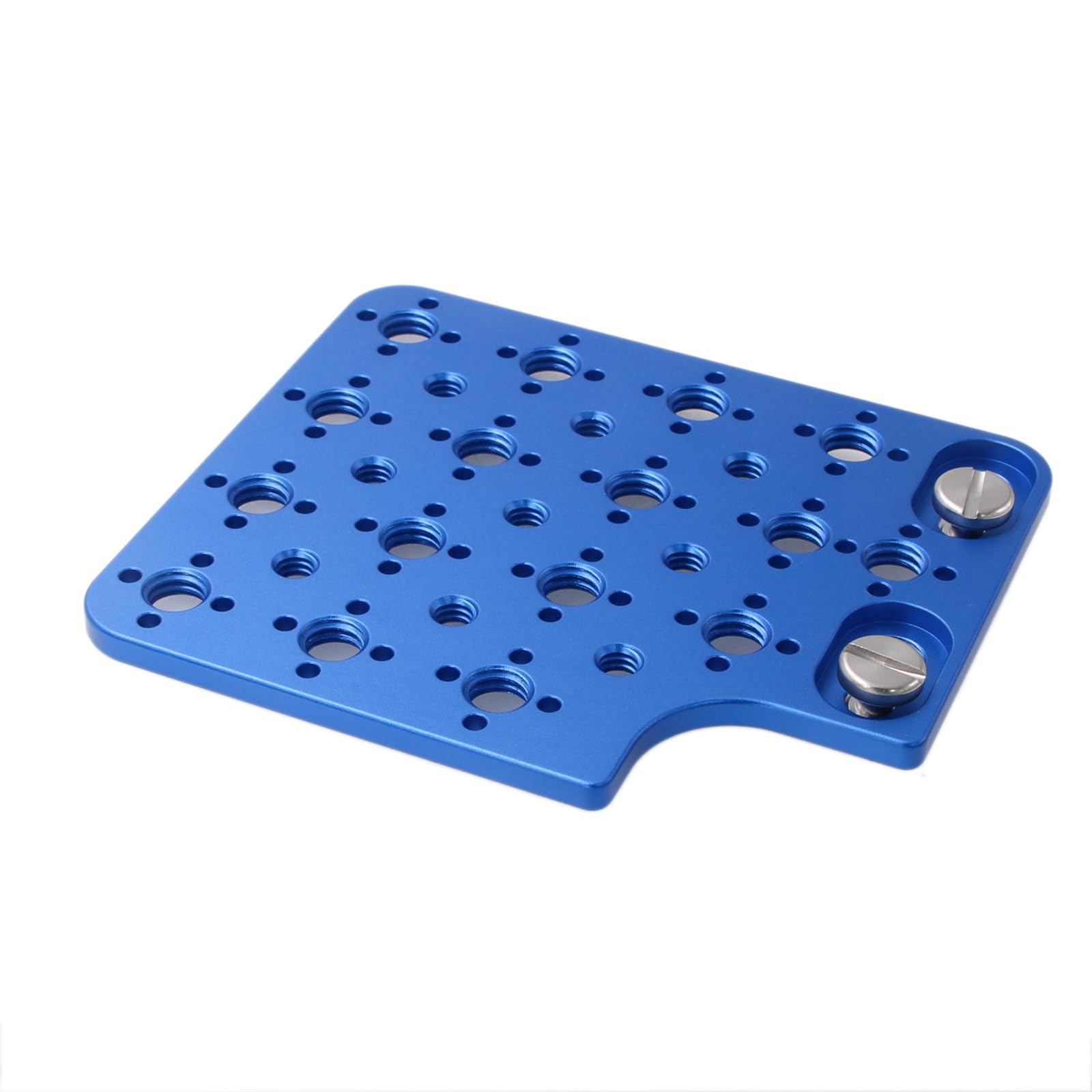 HangTon Camera Cheese Plate Side Mounting for ARRI ALEXA Mini LF Teradek Vaxis Rig Wireless Receiver Follow Focus Motor with 3/8" 1/4" Thread (Blue) — image 1