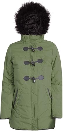 womens padded parka coats