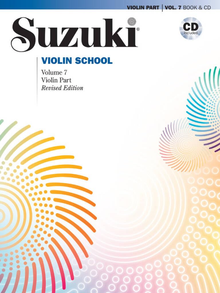 Suzuki Violin School, Vol 7: Violin Part (Book & CD)
