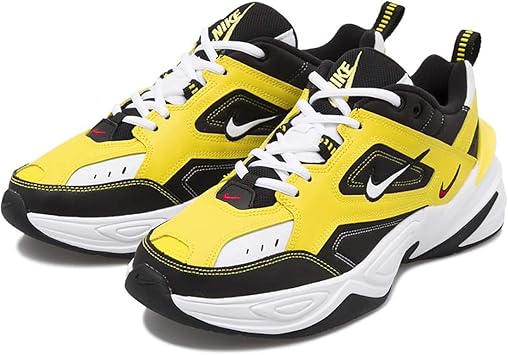 Amazon Co Jp ナイキ Nike M2k テクノ M2k Tekno イエロー ブラック ホワイト Av47 700 国内正規品 スポーツ アウトドア