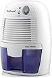 Pro Breeze Electric Mini Dehumidifier, 1200 Cubic Feet (150 sq ft), Compact and Portable for High Humidity in Home, Kitchen, Bedroom, Bathroom, Basement, Caravan, Office, RV, Garage