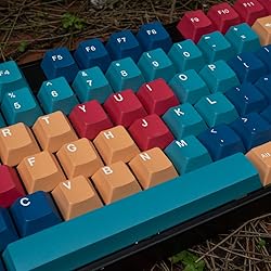 mintcaps PBT Colourful Keycaps Cherry Profile