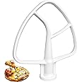 Replacement K45B Coated Flat Beater for Kitchenaid Stand Mixer, Compatible with 4.5 QT Tilt-Head Stand Mixer KSM90,K45