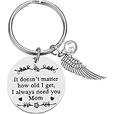 HAMIYELL Mother's Day Gifts for Mom from Daughter Son, Mother Keychain Key ring for Mom’s Birthday Valentine's Day Christmas Gifts