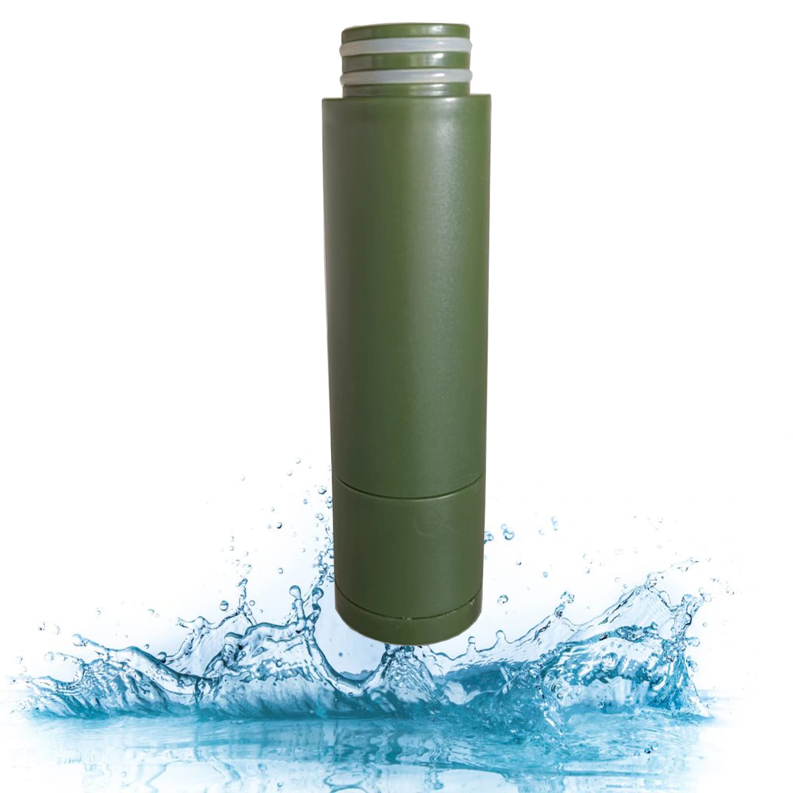 Water Filter Outdoor Replacement Filter for Water Purification - Kills 99.999% of All Bacteria and Germs from Water Filter Outdoor Survival Replacement Filter (1)