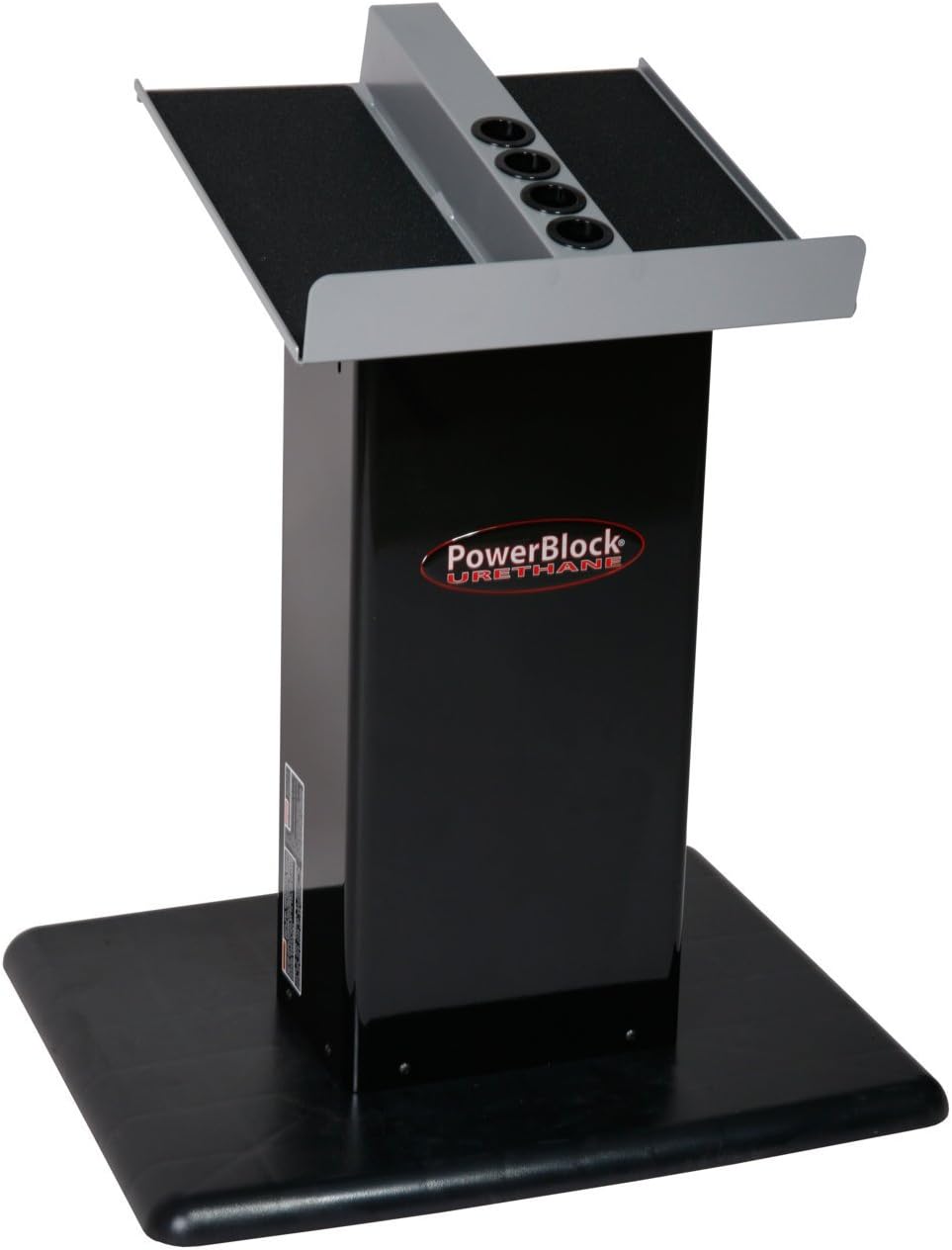 Power Block Large Column Stand, Color- Black