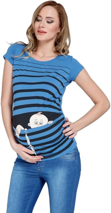 Lustiges Umstandsshirt Baby Umstandsmode Basketball Schwangerschaftsshirt Babybauch Top Schwangerschafts Shirt