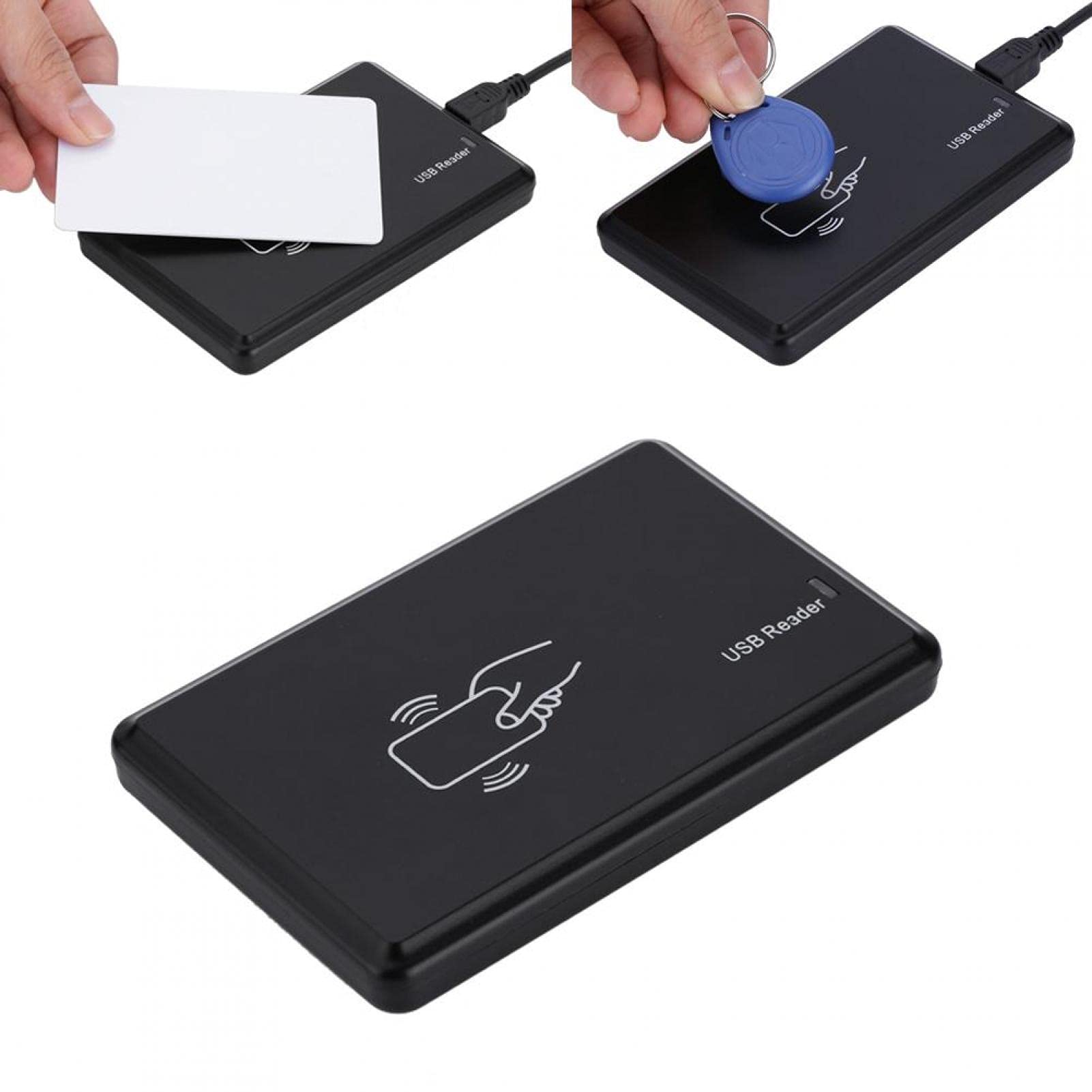 Emoshayoga Card Writer Card Copier Card Reader 3-5cm RFID with 5pcs Key Tag