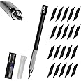 stedi Craft Hobby Knife Kit, Model Hobby Making Tools, All Metal Precision Craft Knife with 20PCS Blades for Gundam, Scale Military Model, 3D Resin Parts