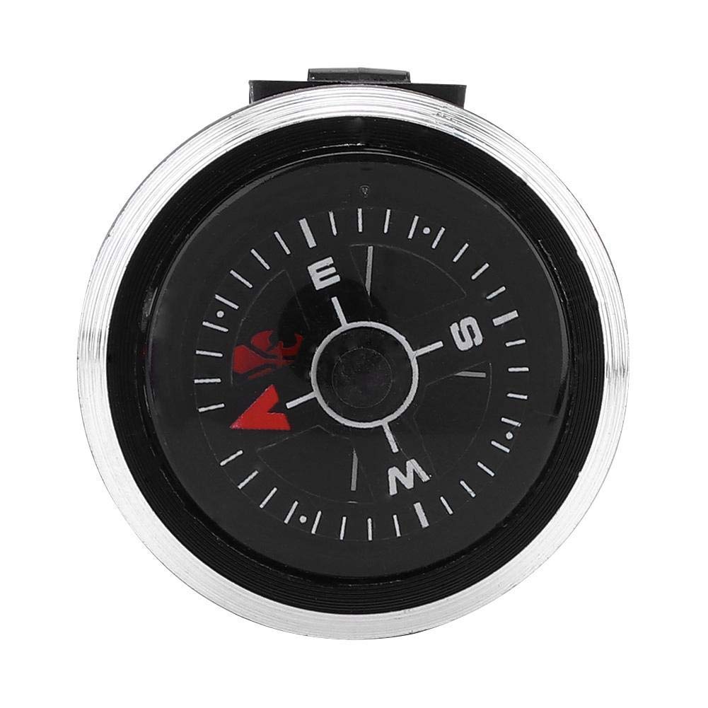 Alomejor Compass Watchband Compass Micro Orienteering Wrist Compass for Watch Band or Paracord Survival Bracelet