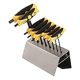 Wiha 33499 Inch T-Handle Set Soft Grip Ball End