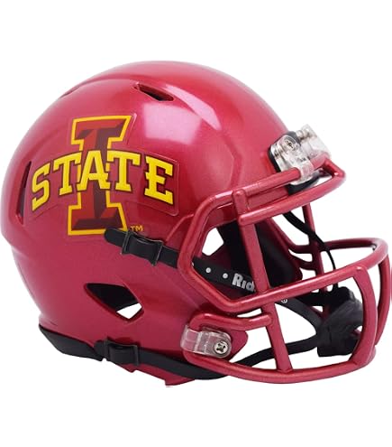 Amazon.com : Iowa State Cyclones AMES Throwback Revolution Speed Mini Football  Helmet : Sports & Outdoors