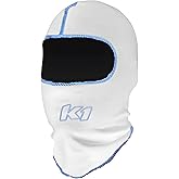 K1 RaceGear Head Sock, Coolmax, Single Eyeport, Single Layer, Polyester, White, One Size Fits All, Each