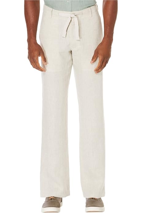 Linen Flat Front Pant (Waist Size 30-42 