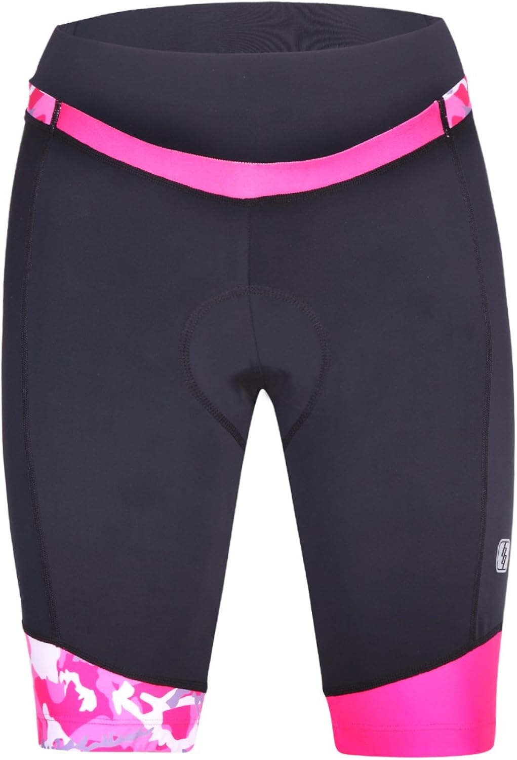 Women's Cycling Shorts With 3D Padded Bike Shorts With Reflective Elements: Sports & Outdoors