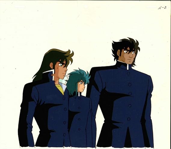 Amazon 風魔の小次郎 セル画 セル画 原画 レイアウト 動画 資料 聖闘士星矢 車田正美 アニメ 萌えグッズ 通販