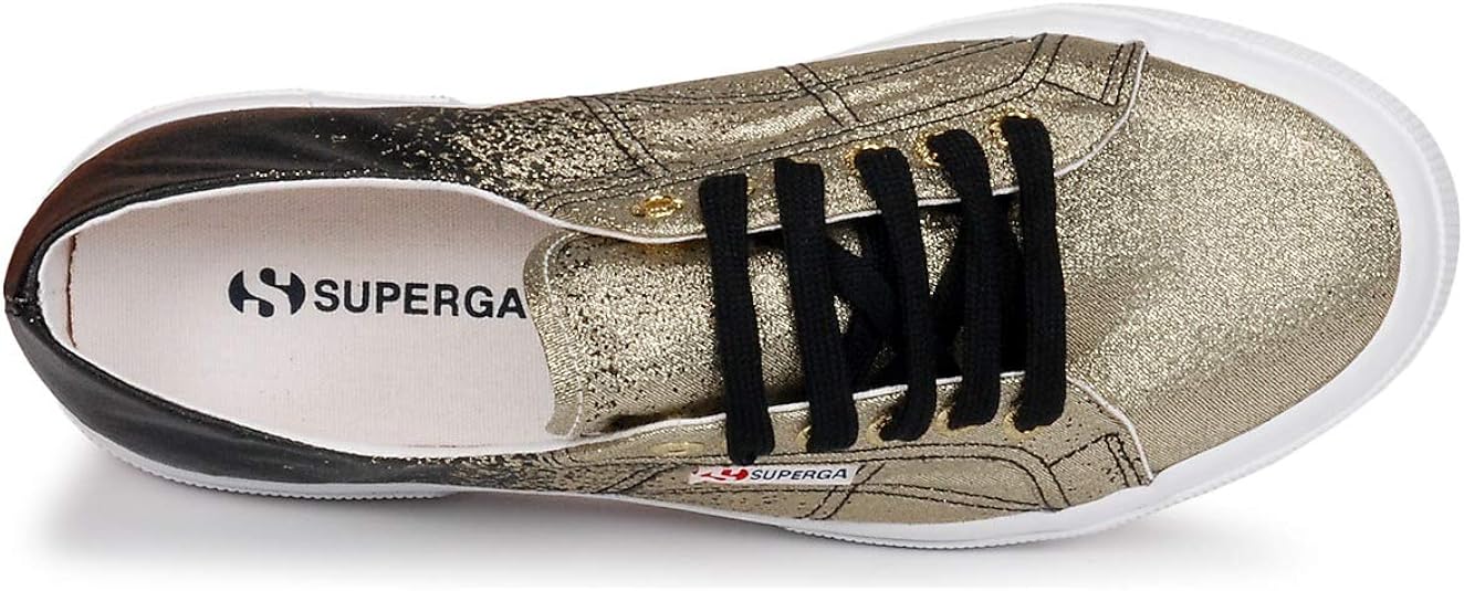 superga lame gold