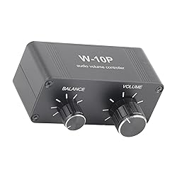 Stereo Audio Volume Controller Portable Mini Music