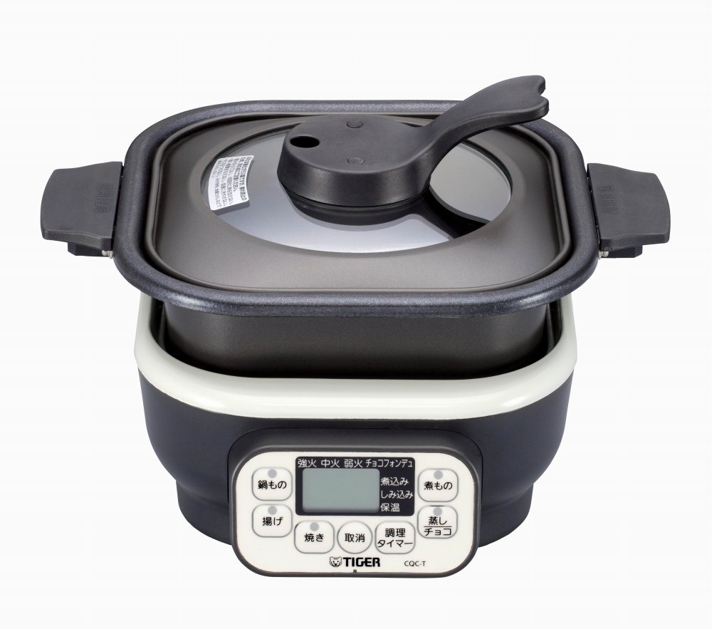 タイガー マイコンテーブルクッカー ホワイト CQC-T070-W product image