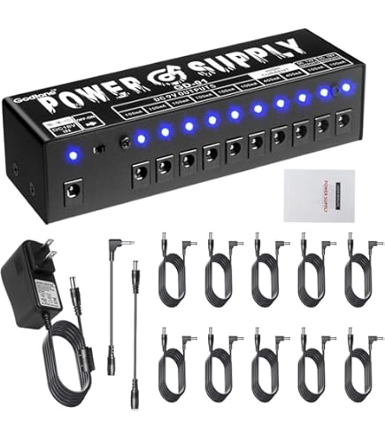 Amazon.com: Voodoo Lab Pedal Power ISO-5 Isolated Power Supply