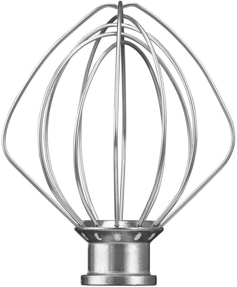 Tilt Head Stand Mixer Wire Whisk for Kitchenaid Artisan K45WW WP9704329