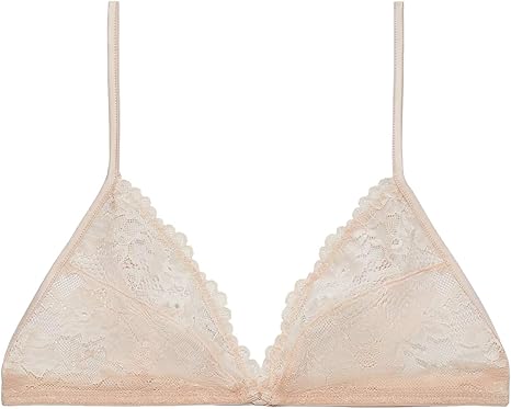 Savage X Fenty Floral Lace Triangle Bralette Sujetador Para Mujer Amazon Es Ropa Y Accesorios