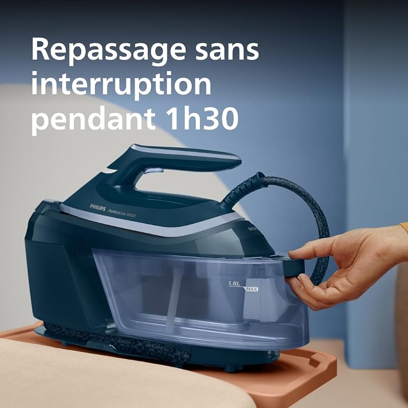 Centrale Vapeur PerfectCare Série 6000 - Puissance 2400W