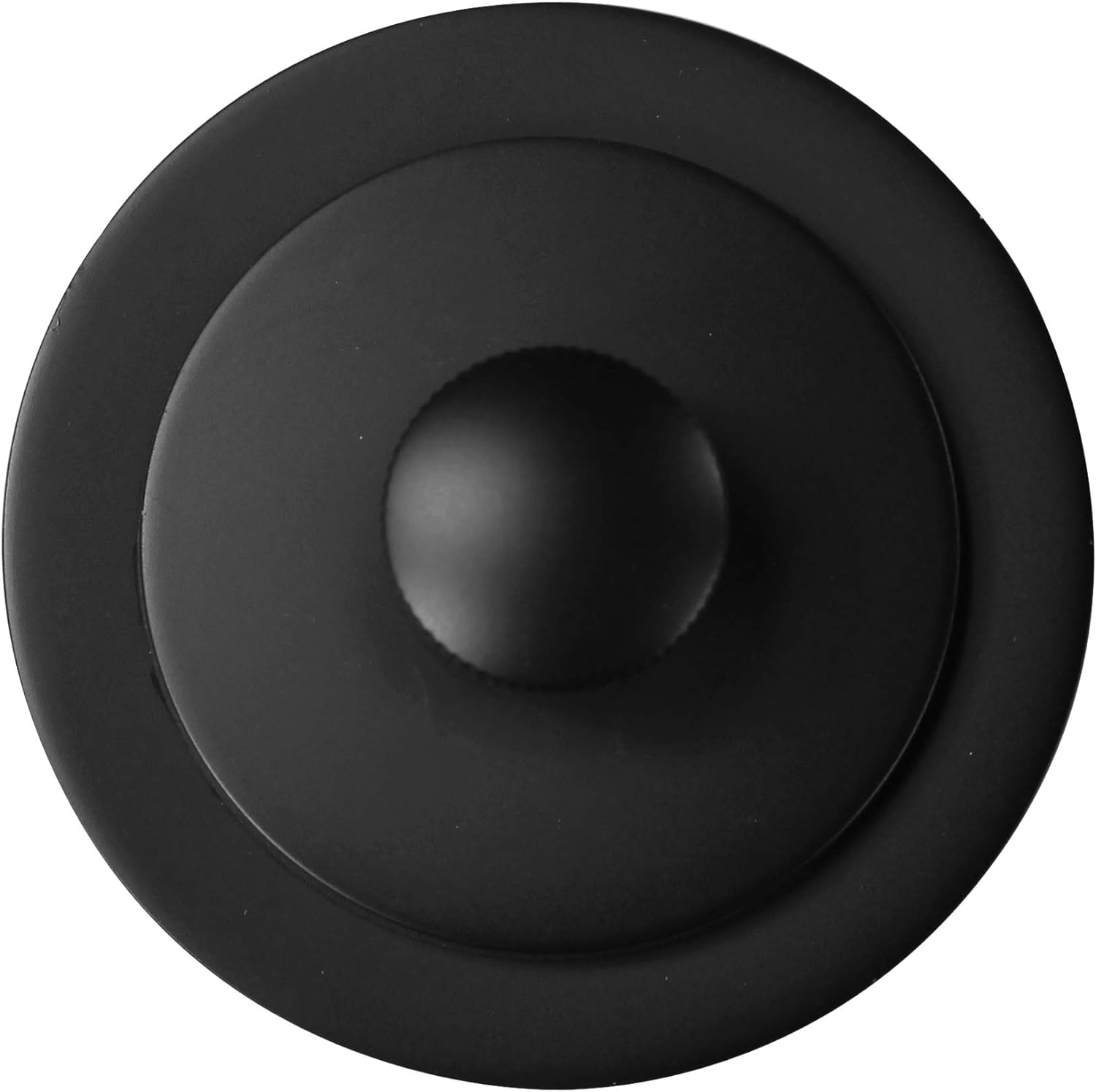 Westbrass Twist & Close Tub Trim Set with Two-Hole Overflow Faceplate, Matte Black, D94-2-62 - Drain Stoppers - 