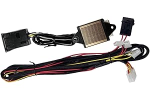MagiDeal Seat Heater Switch 5 Levels Easy to Install Seat Heating Pad Switch with Wiring Harness