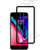 HKKAIS Easy Alignment Frame Designed For iPhone8 Plus / iPhone7 Plus Tempered Glass Screen Protector Film 2-Pack