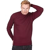 Pierre RocheMens Knitted Crew Neck Jumper Sweatshirt