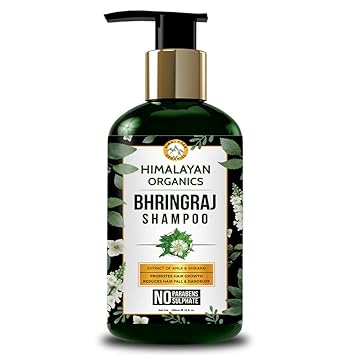 Himalayan Organics Bhringraj Shampoo for Hair Growth, 300 ml