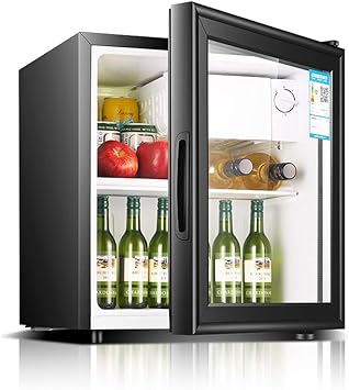 Mini-nevera Lxn Refrigerador Negro para Bebidas, 50 l, refrigerador