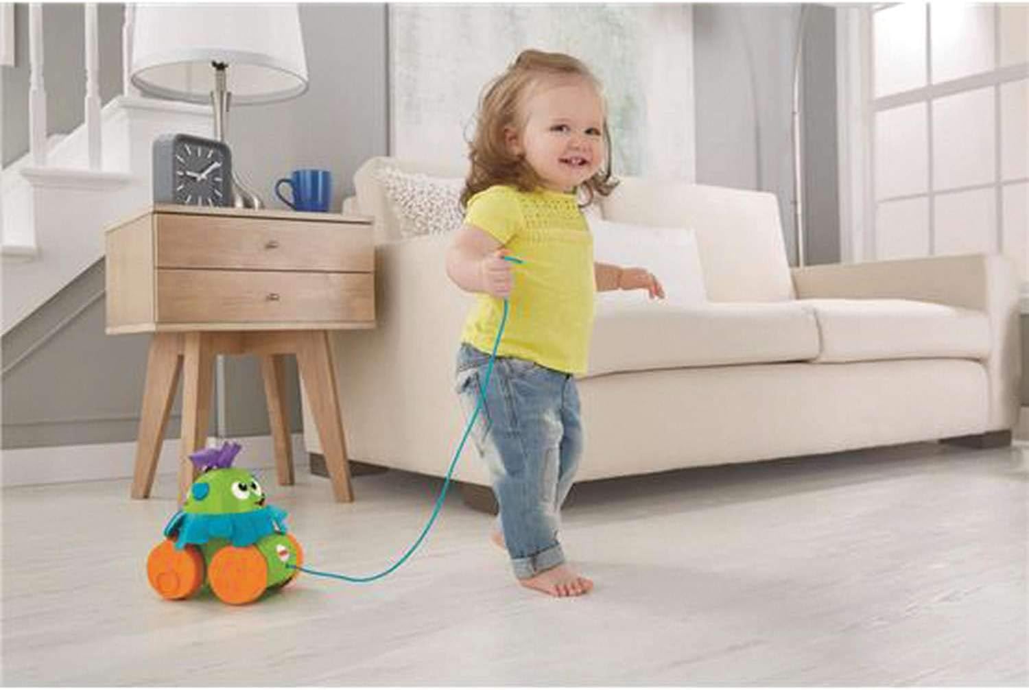 fisher price walk and whirl monster