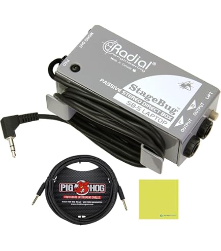 Amazon.com: Radial StageBug SB-5 1-channel Passive Laptop Direct