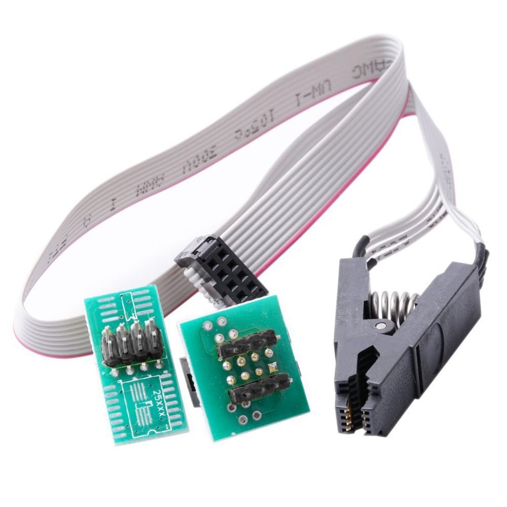 Clip Test SOIC8/SOP8 Per Programmazione Chip IC - Adattatore Per BIOS 24/25/93 Con Cavo - Foto 5