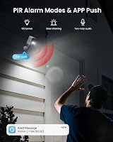 ieGeek 4G LTE Solar Security Camera Outdoor Wireless with SIM Card 2K Battery view 5