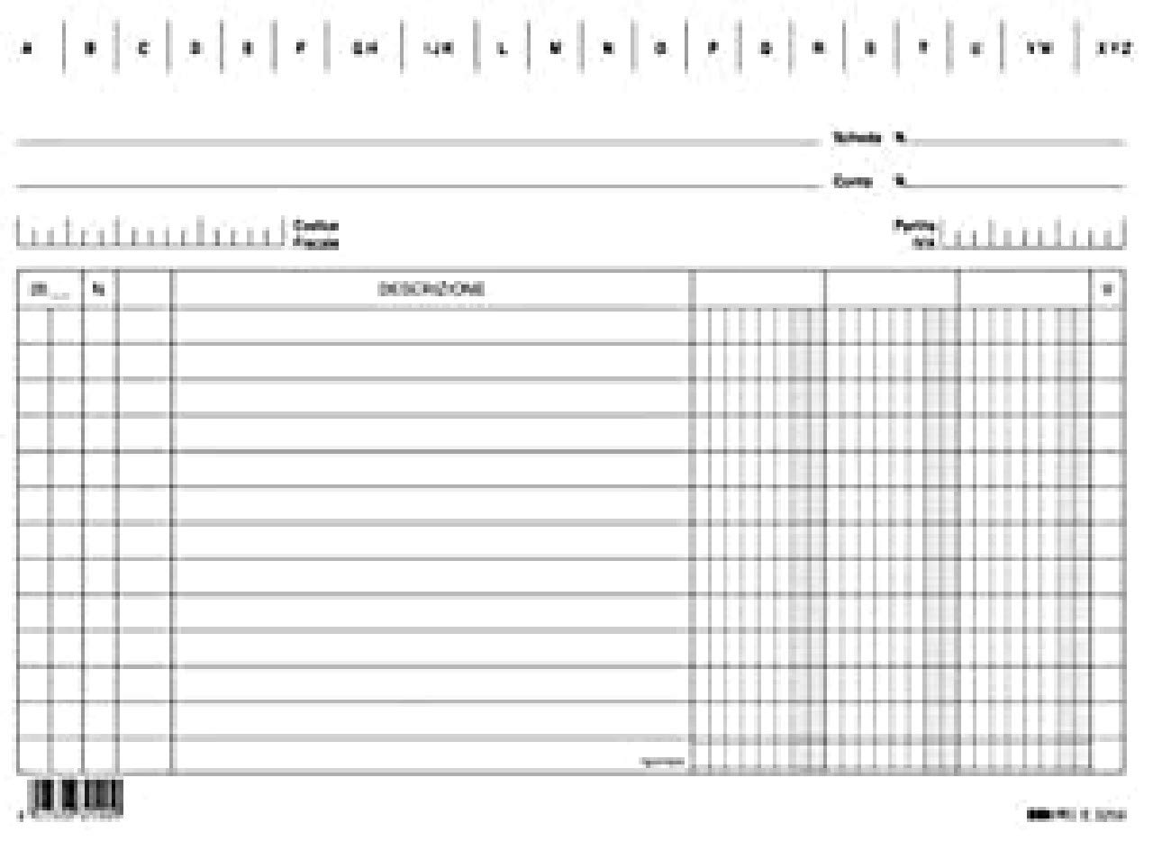 Edipro - E3259VE - 100 Cards with 3 Columns Green f.to 15x21