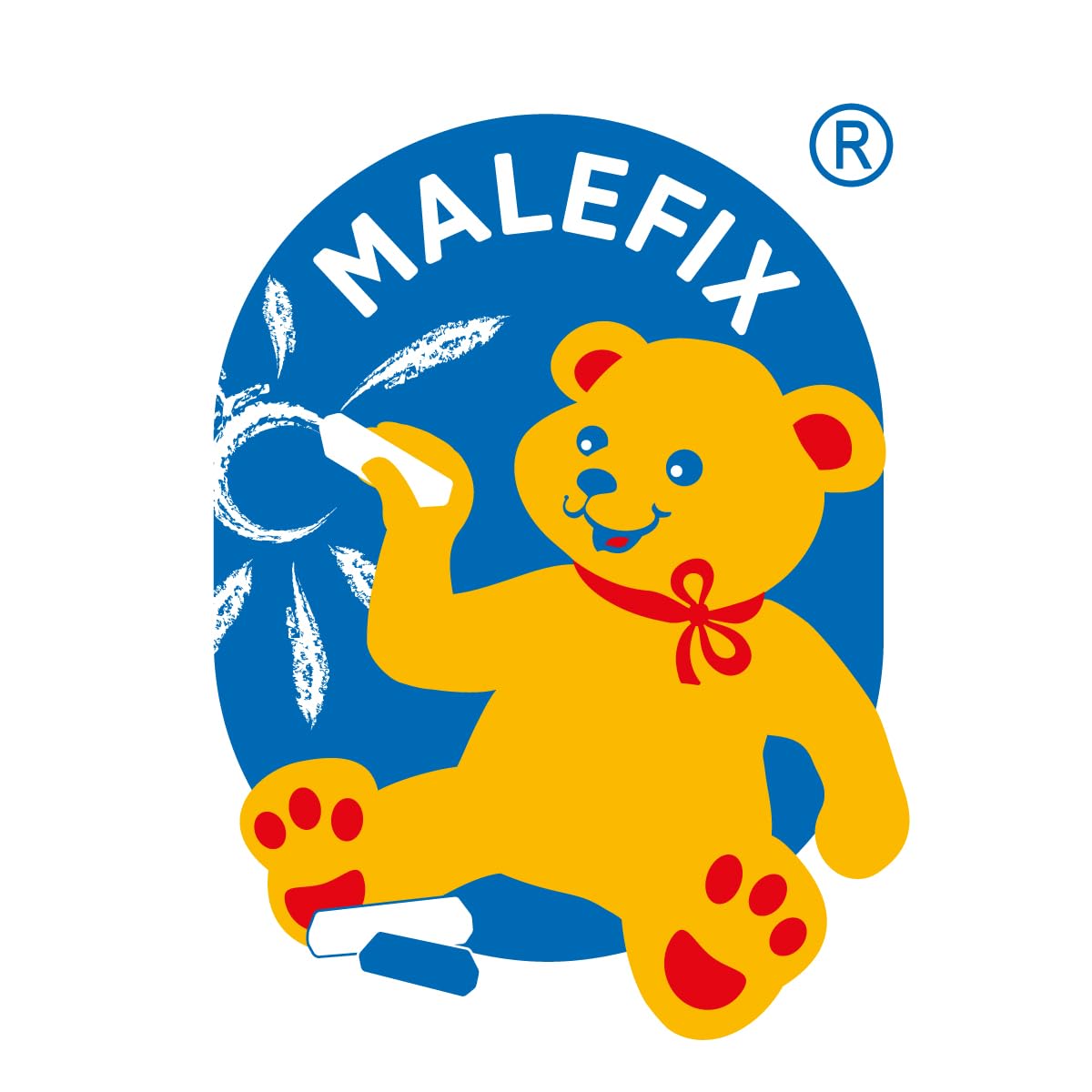 PUSTEFIX MALEFIX Straßenmalkreide 50er Packung I Malkreide für Kinder und Erwachsene I Vielfalt an Farben I Leuchtend und Kräftig I Wasserlösliche und hochwertige Kreide I für Straße u. Hof 4