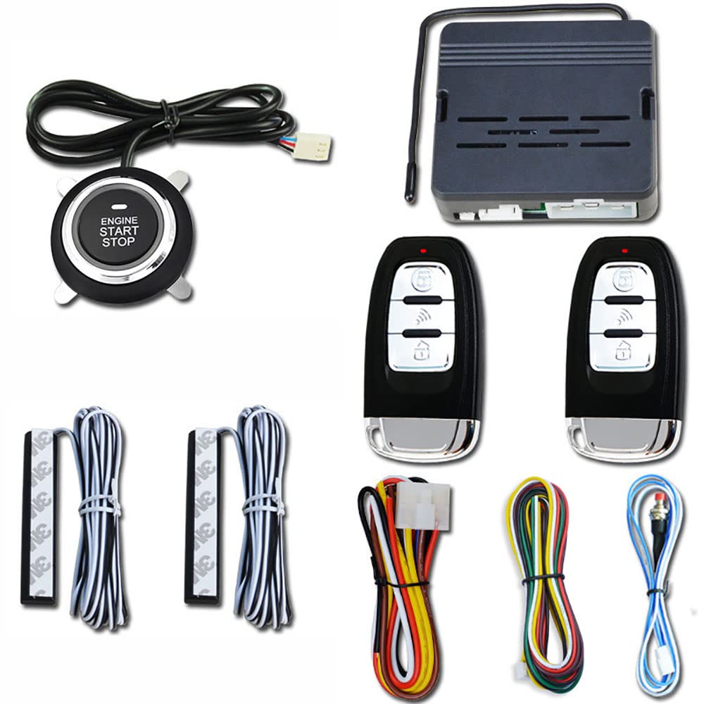 Photo 1 of Remote control starter with 164ft range lock/unlock control Universal for 12V cars Car Keyless Entry Engine Start