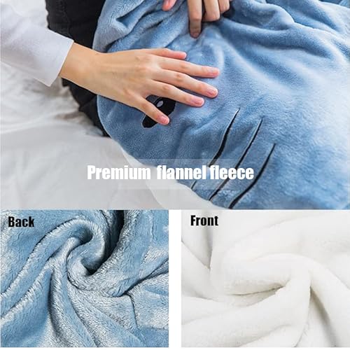 Upgrade Shark Blanket for Adult Kids,Super Soft Cozy Flannel Shark